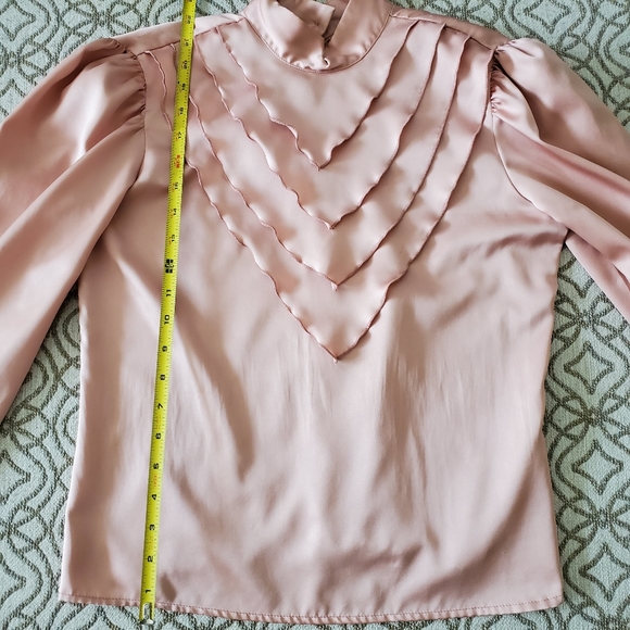 Vintage Kanga Satin Blouse - Picture 5 of 8